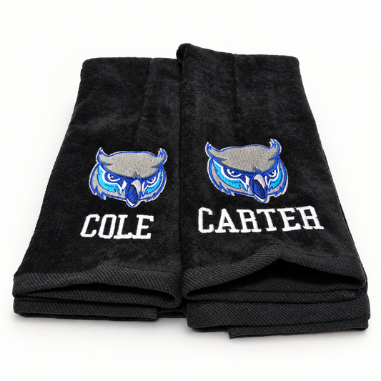 Custom Embroidered Team Towels