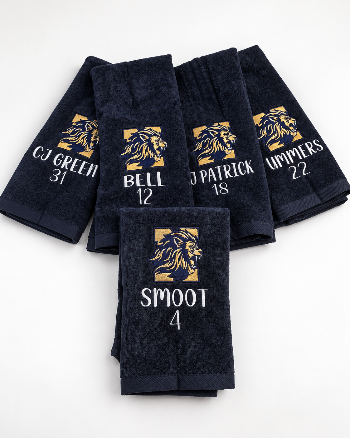 Custom Embroidered Team Towels