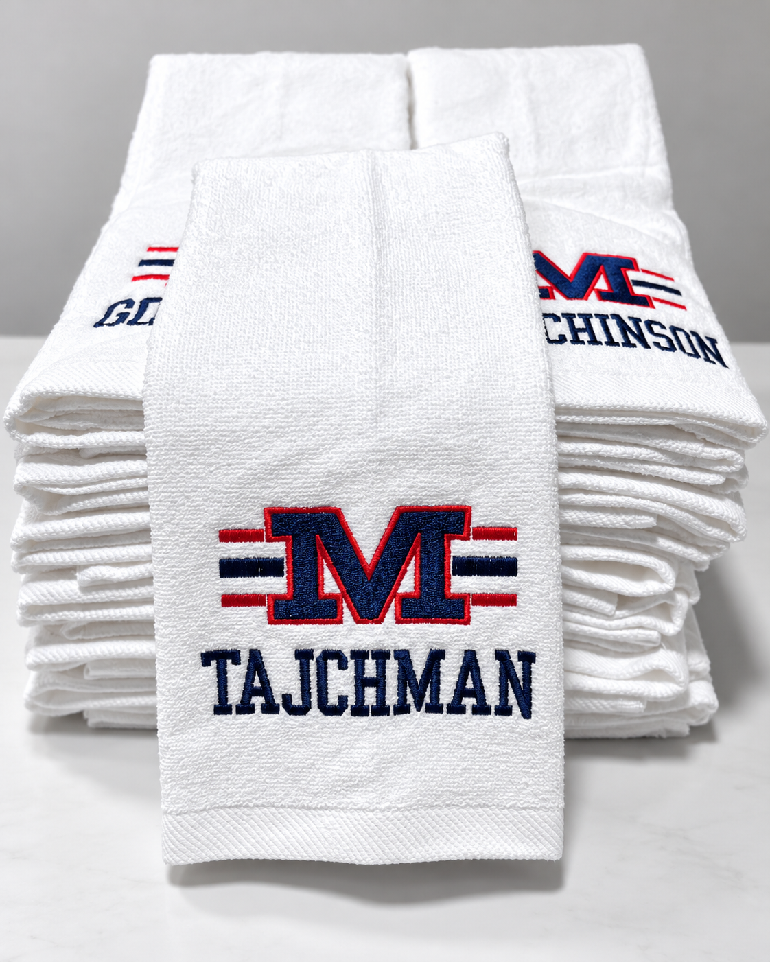 Custom Embroidered Team Towels
