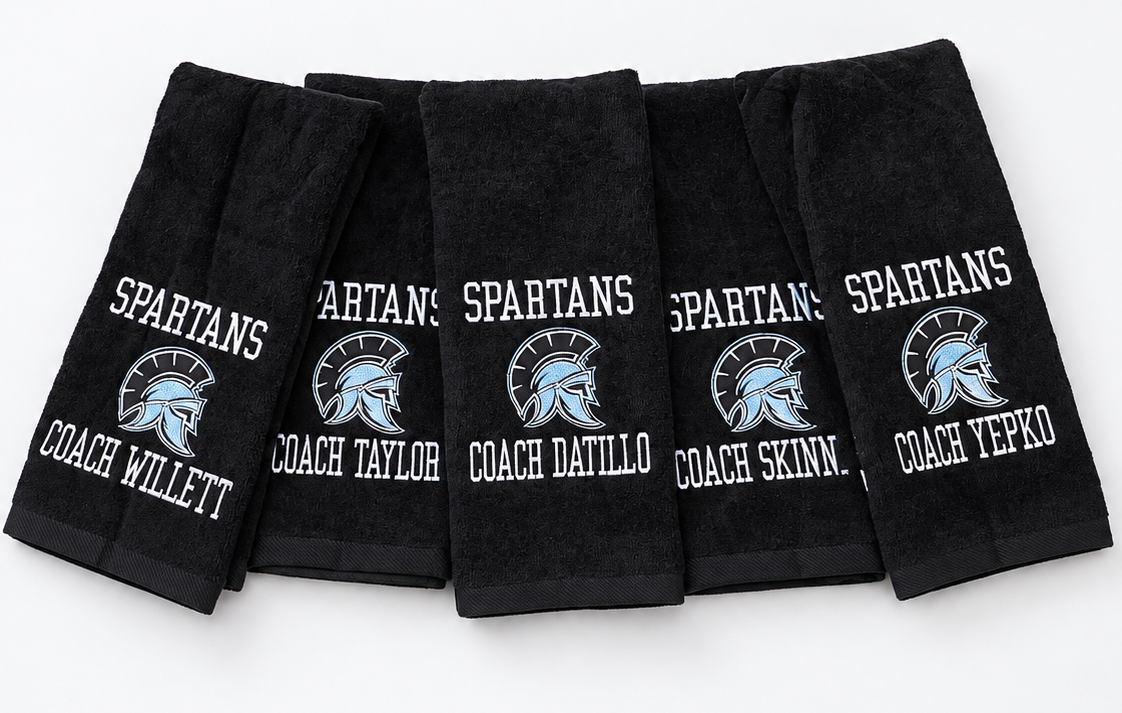 Custom Embroidered Team Towels